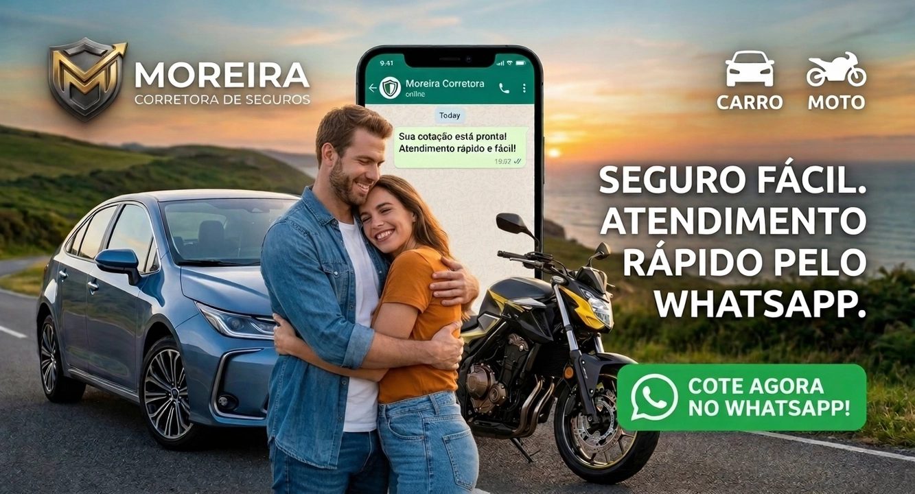 Arte promocional com destaque para protecao veicular e coberturas 24 horas